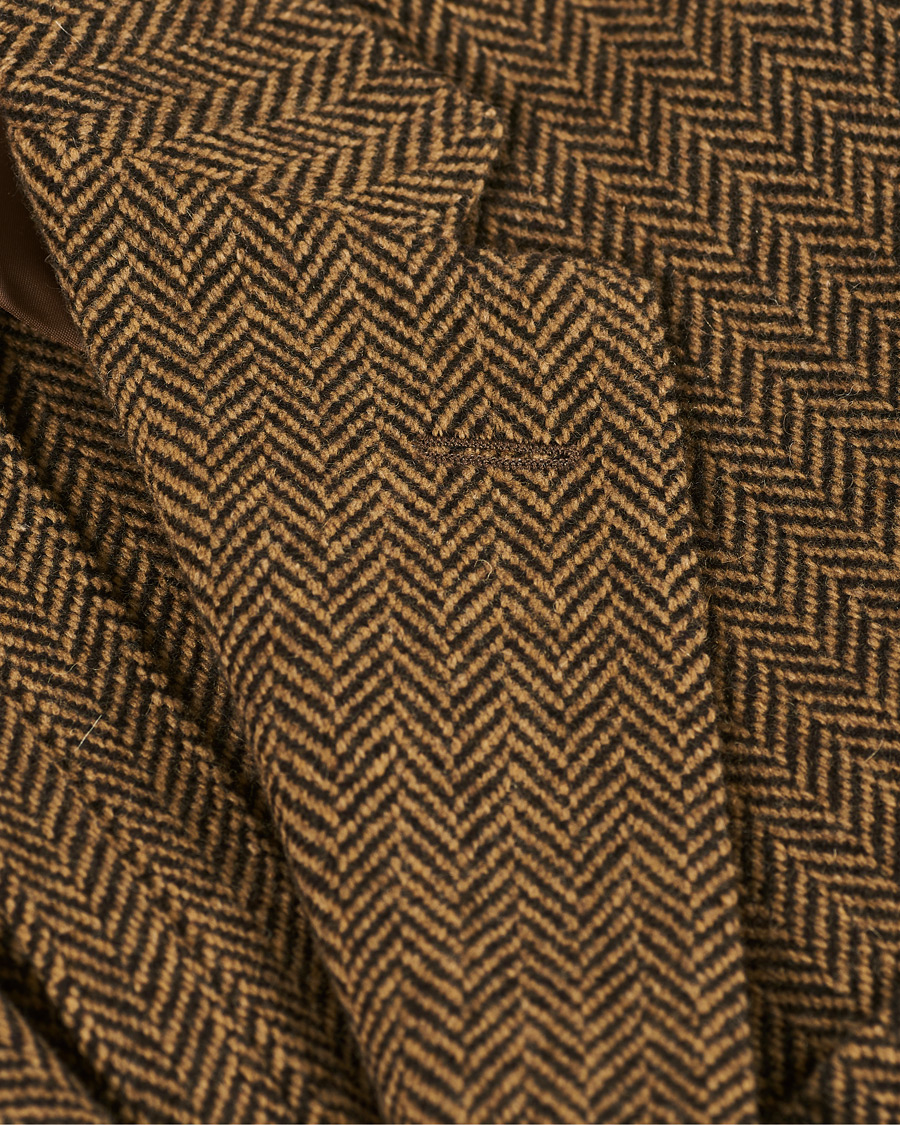 Homme | Blazers | Polo Ralph Lauren | Herringbone Sportcoat Brown