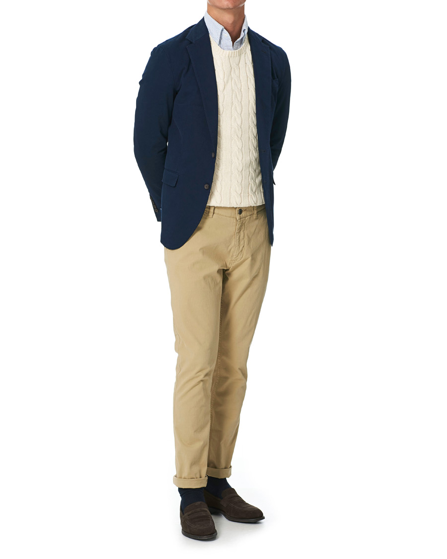 Homme | Blazers | Polo Ralph Lauren | Garment Dyed Sportcoat Bright Navy