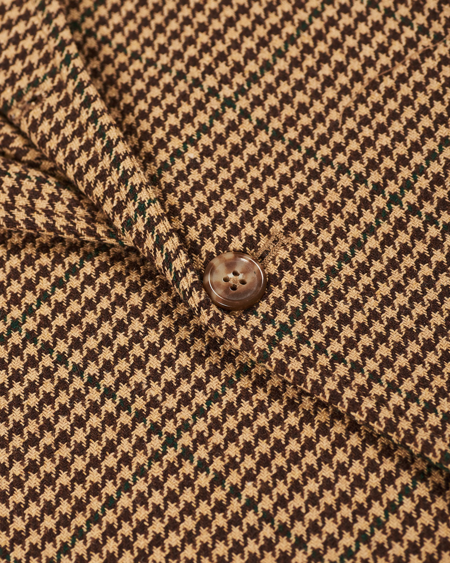 Homme | Blazers | Polo Ralph Lauren | Harvard Guncheck Wool Blazer Khaki