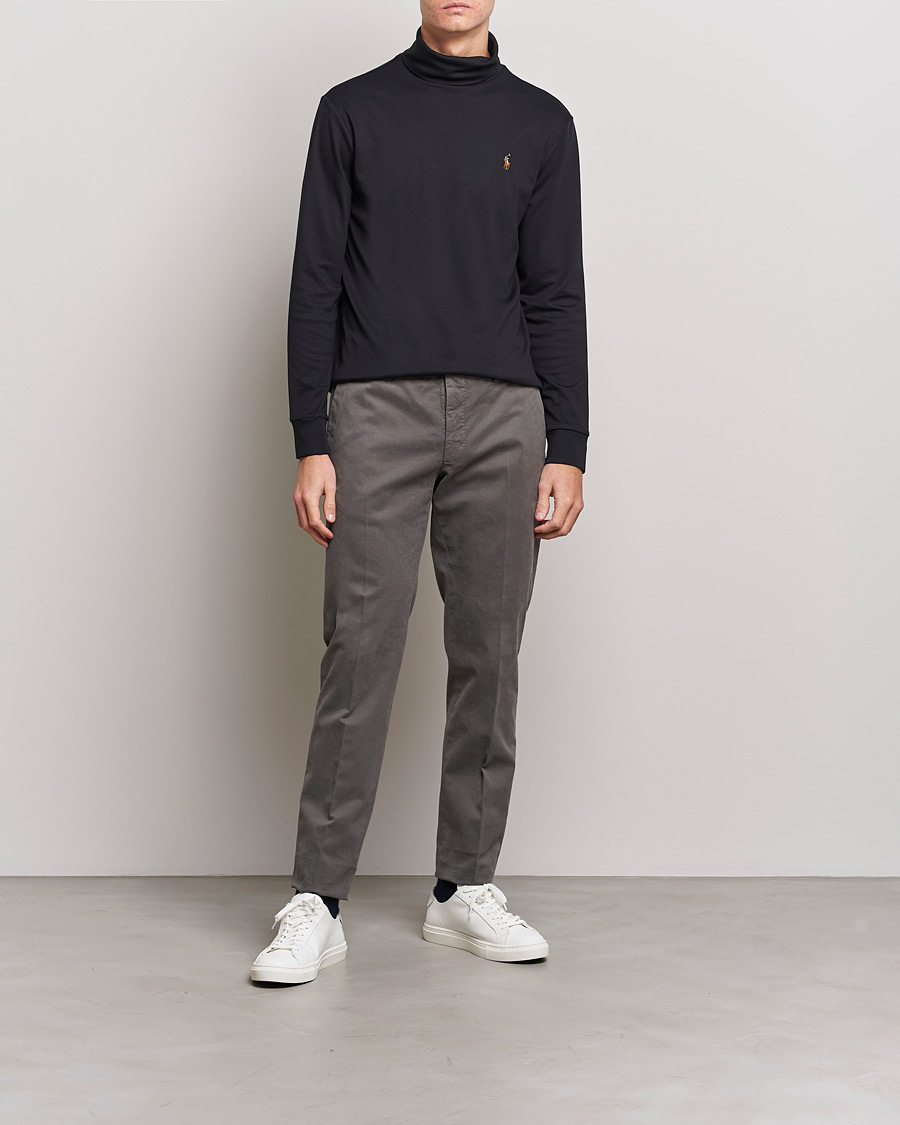 Heren | Truien | Polo Ralph Lauren | Luxury Pima Cotton Rollneck Black