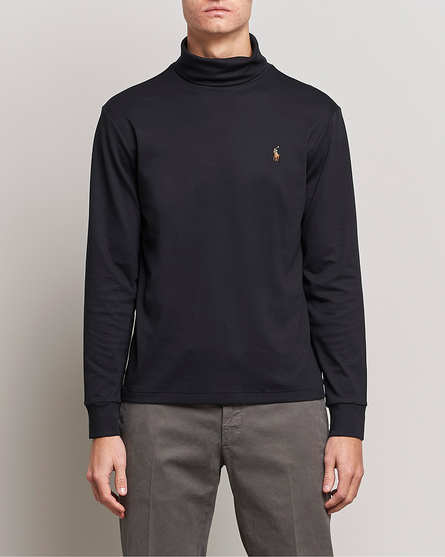 Heren | Truien | Polo Ralph Lauren | Luxury Pima Cotton Rollneck Black