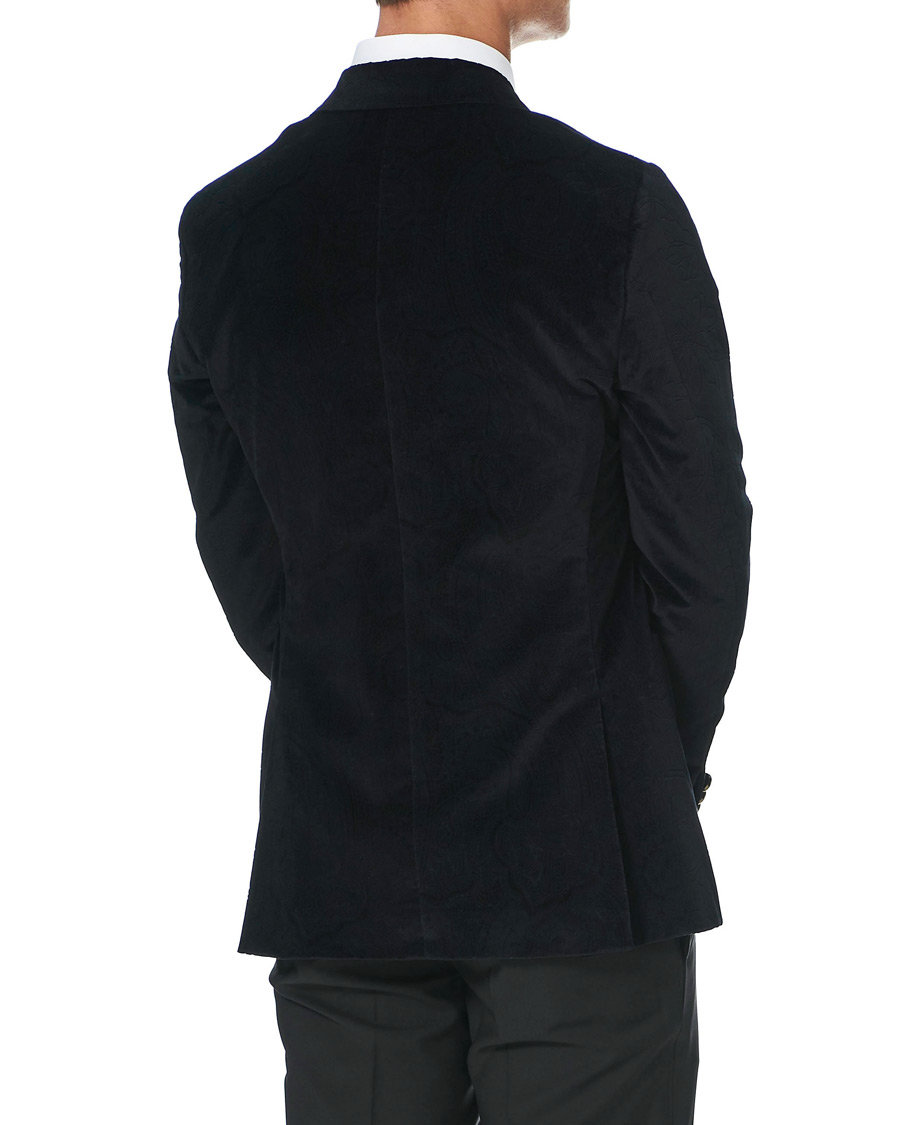 Homme | Blazers | Etro | Soft Velvet Dinner Jacket Black