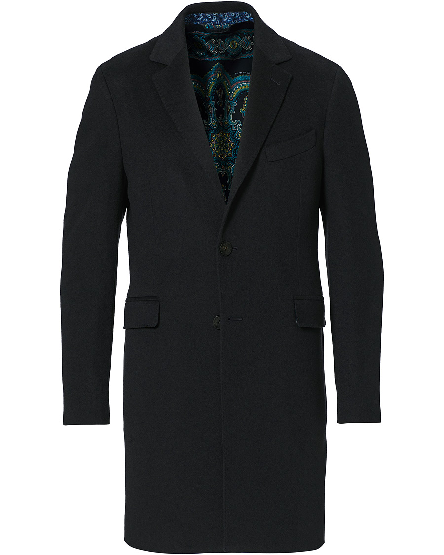 Homme | Manteaux Et Vestes | Etro | Pure Cashmere Coat Navy