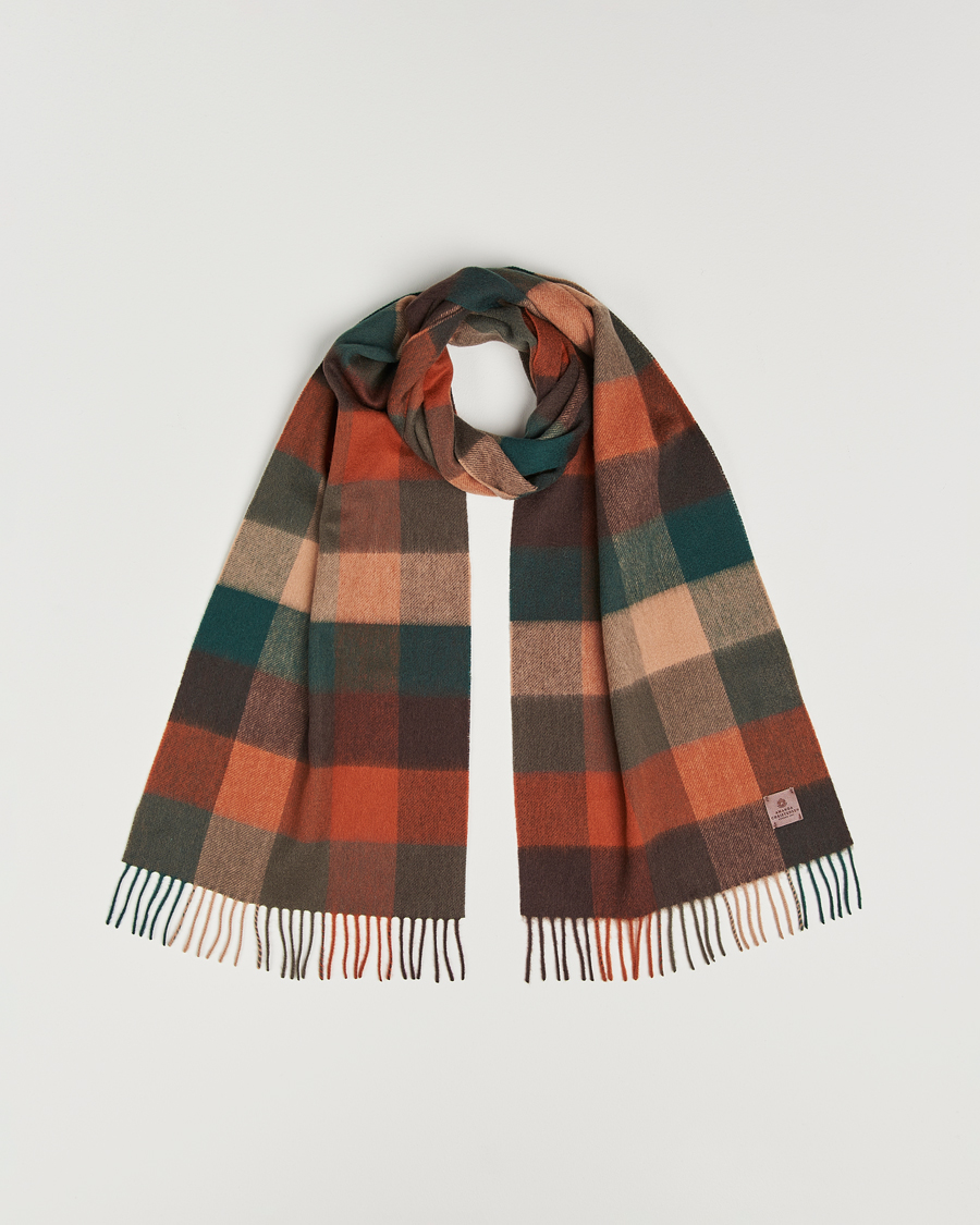 Homme | Écharpes | Amanda Christensen | Wool Block Check Scarf Multi