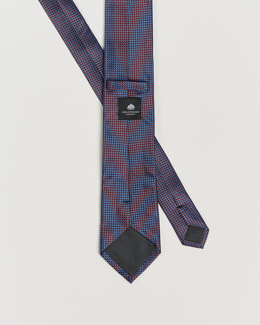 Homme | Amanda Christensen Box Set Silk 8 cm Paisley Tie And Pocket Square Wine | Amanda Christensen | Box Set Silk 8 cm Paisley Tie And Pocket Square Wine
