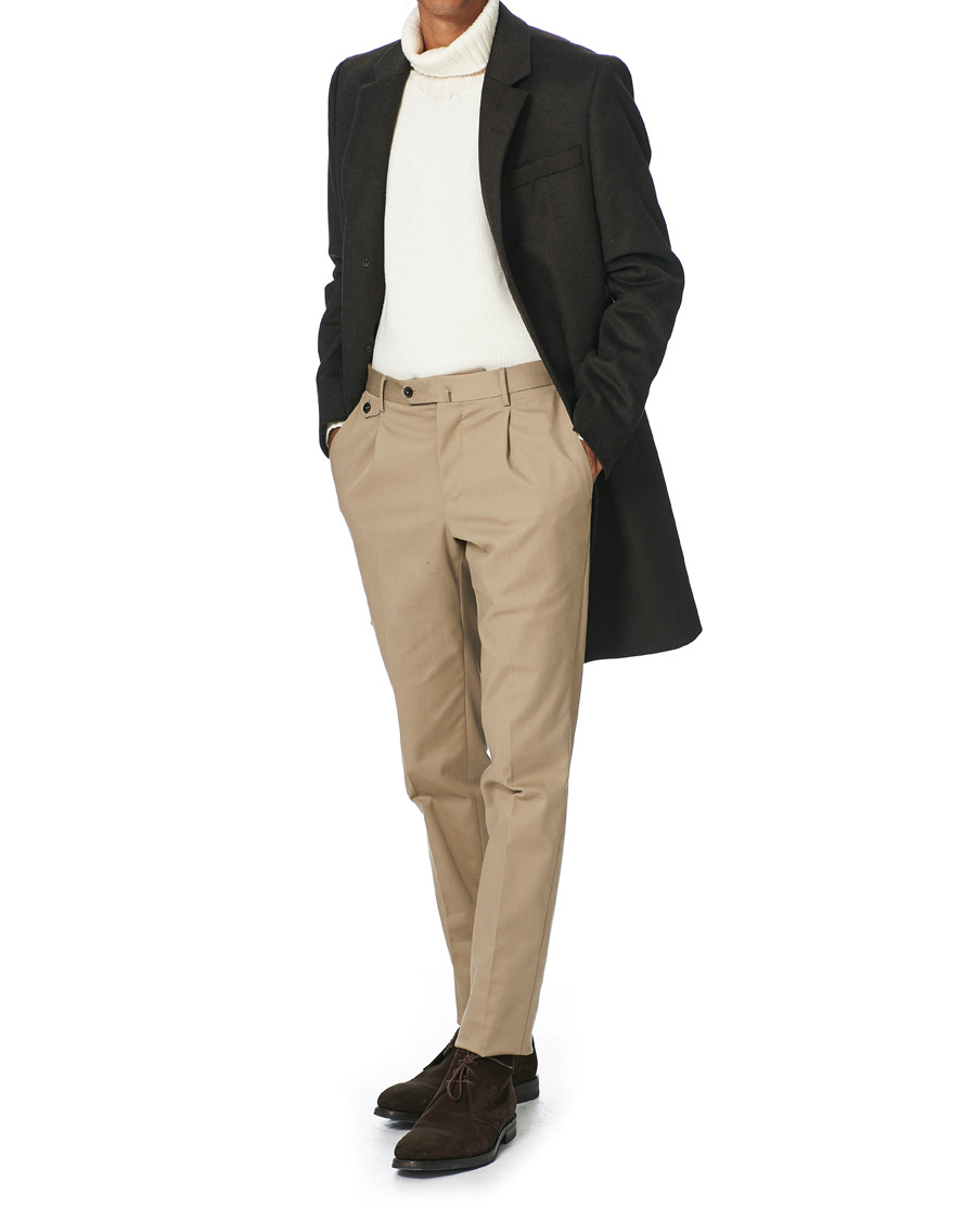 Homme | Manteaux Et Vestes | Tiger of Sweden | Cempsey Wool/Cashmere Coat Dark Chokolate