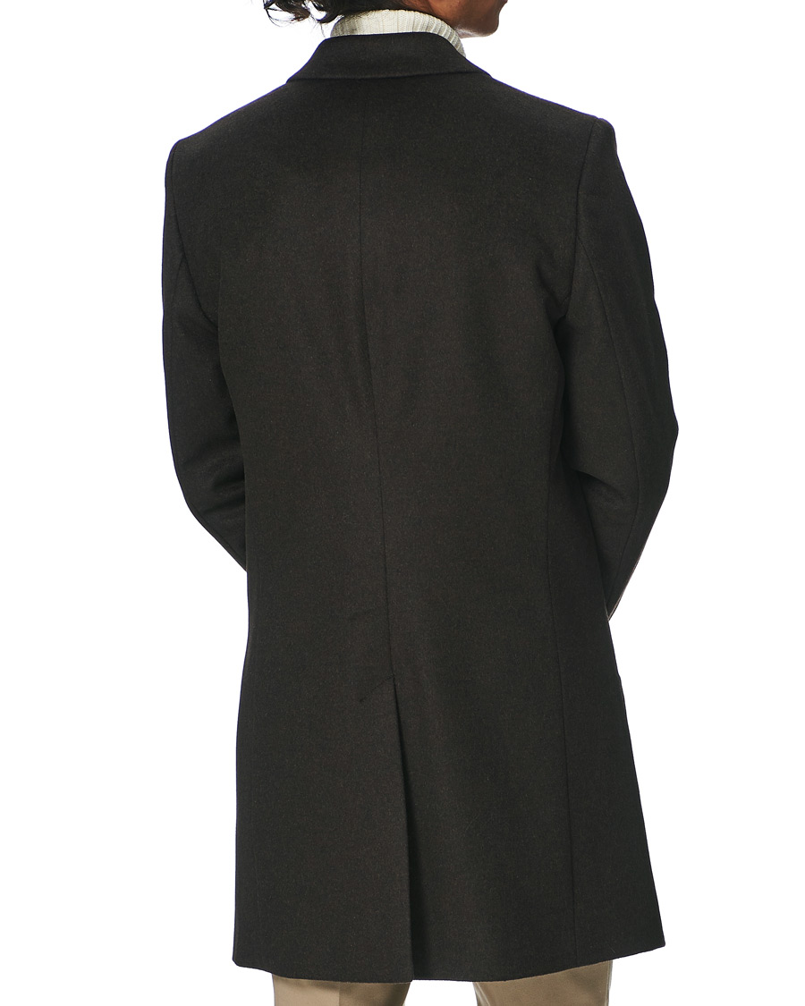 Homme | Manteaux Et Vestes | Tiger of Sweden | Cempsey Wool/Cashmere Coat Dark Chokolate