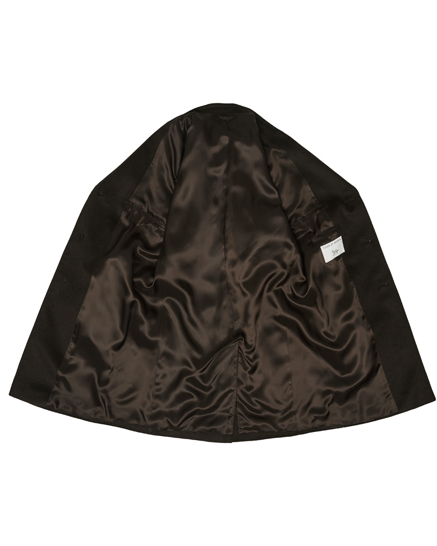 Homme | Manteaux Et Vestes | Tiger of Sweden | Cempsey Wool/Cashmere Coat Dark Chokolate