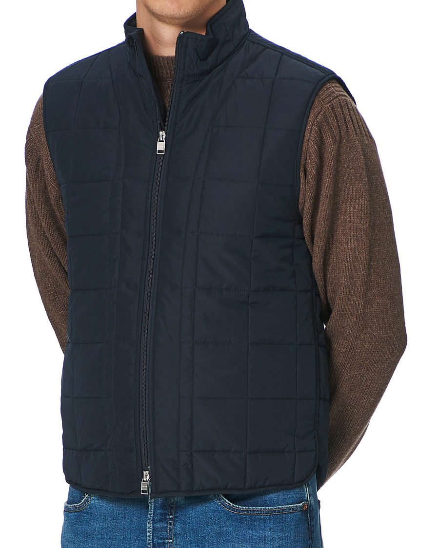 Homme | Manteaux Et Vestes | Tiger of Sweden | Vennier Padded Vest Light Ink