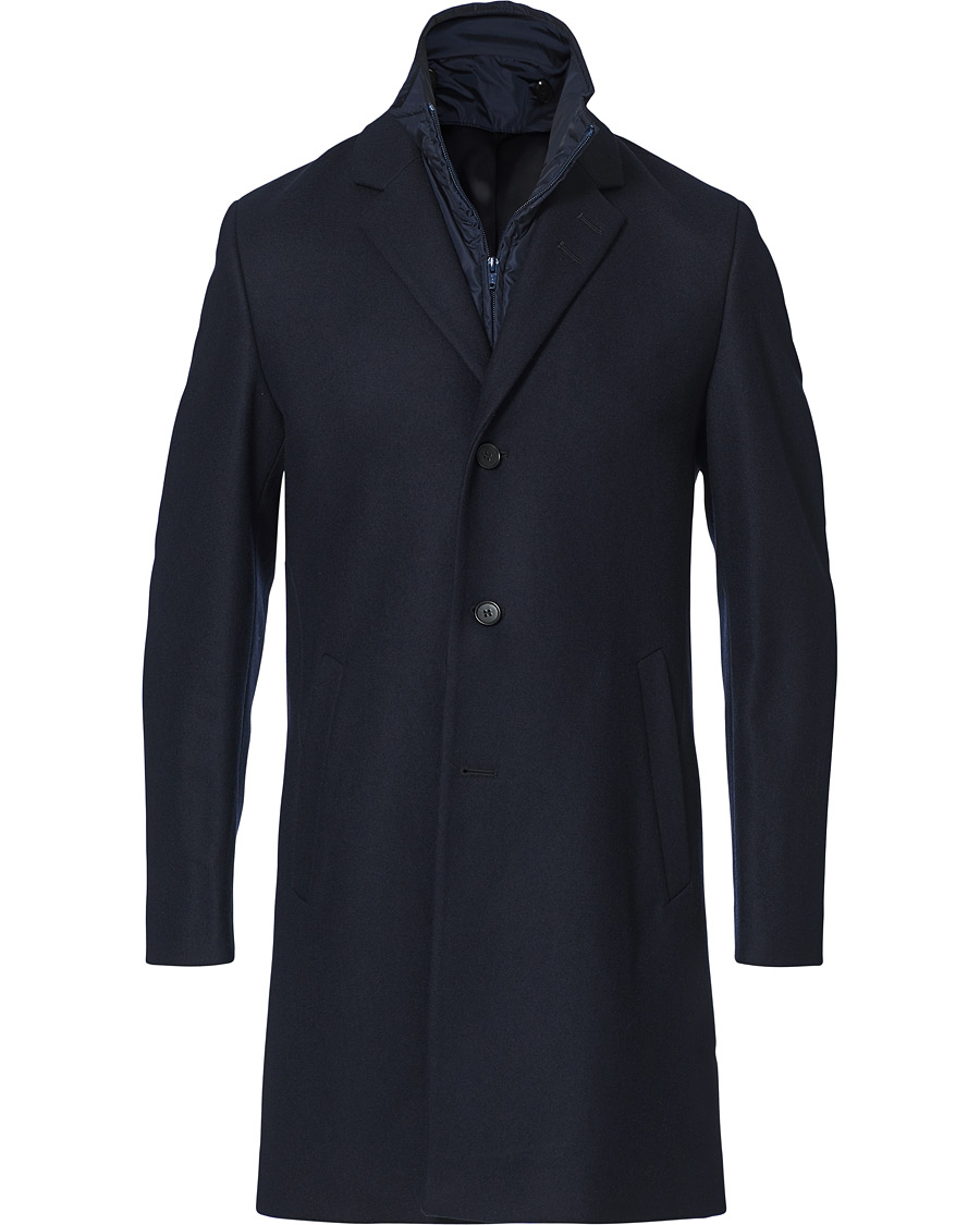 Homme | Manteaux Et Vestes | Tiger of Sweden | Netley Wool Coat Navy
