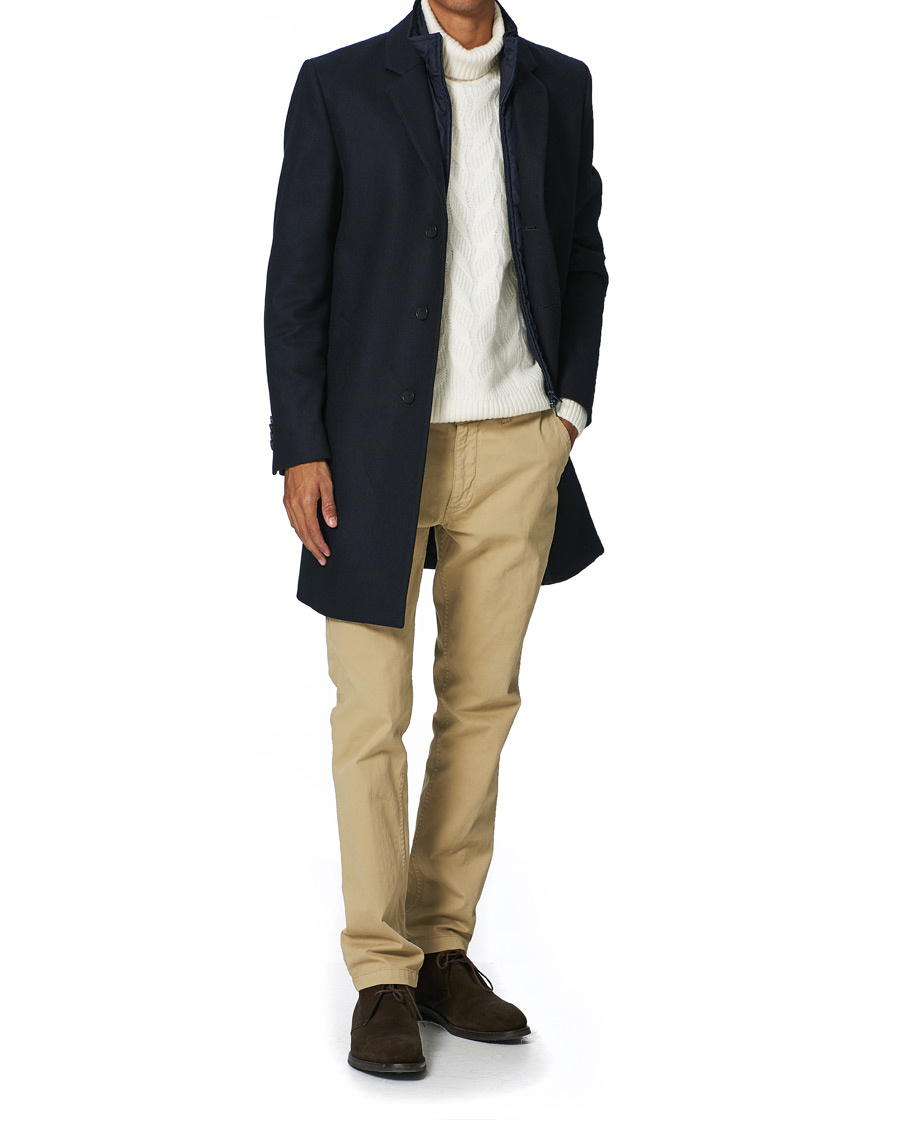 Homme | Manteaux Et Vestes | Tiger of Sweden | Netley Wool Coat Navy