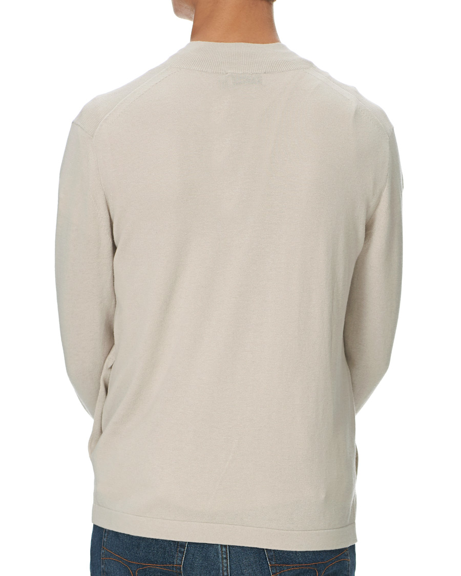 Homme | Pulls Et Tricots | Tiger of Sweden | Kylen Cotton/Merino Zip Moonbeam
