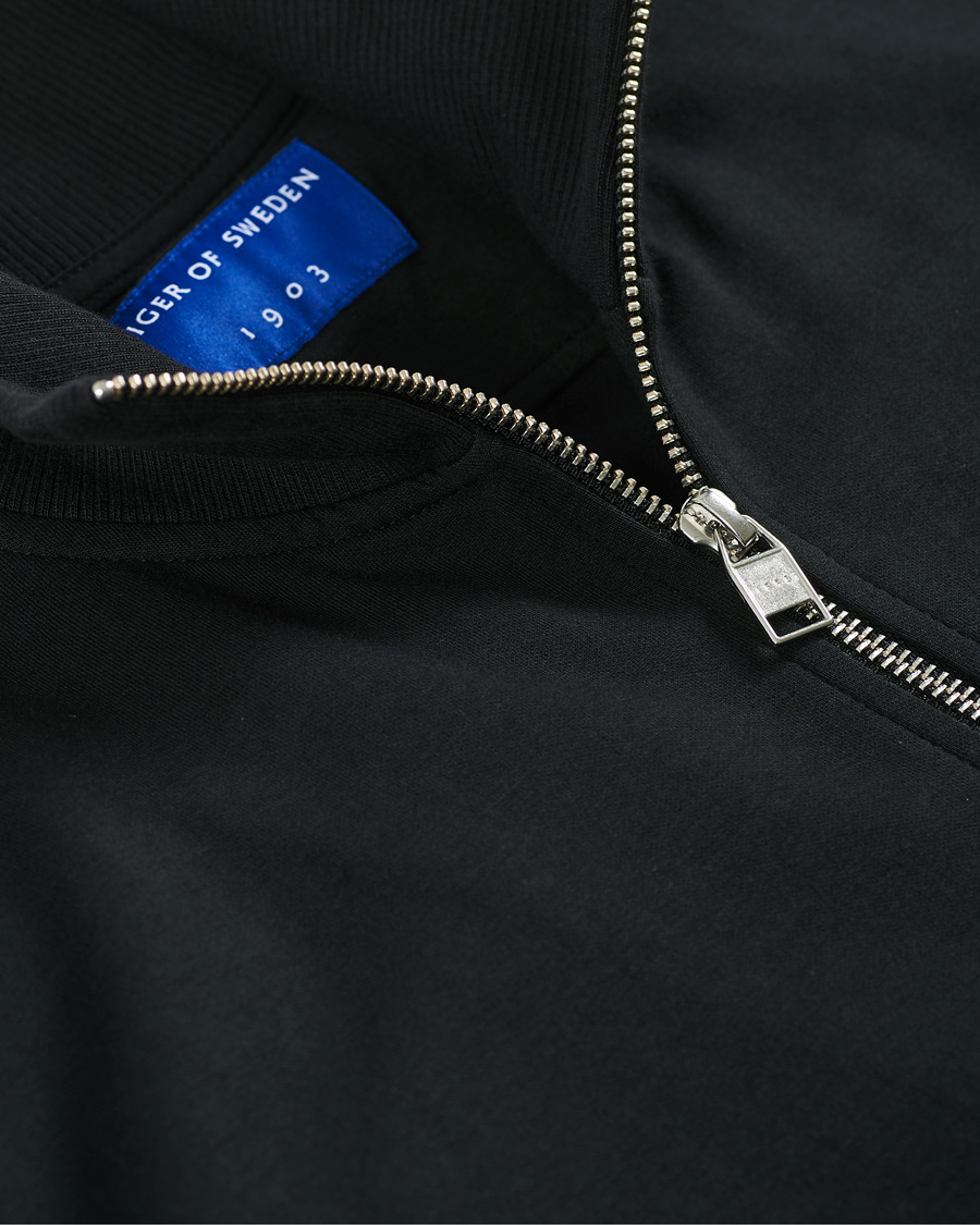 Homme | Pulls Et Tricots | Tiger of Sweden | Navra Cotton Zip Black
