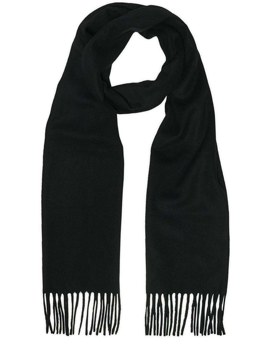 Homme | Tiger of Sweden Sylan Wool Scarf Black | Tiger of Sweden | Sylan Wool Scarf Black