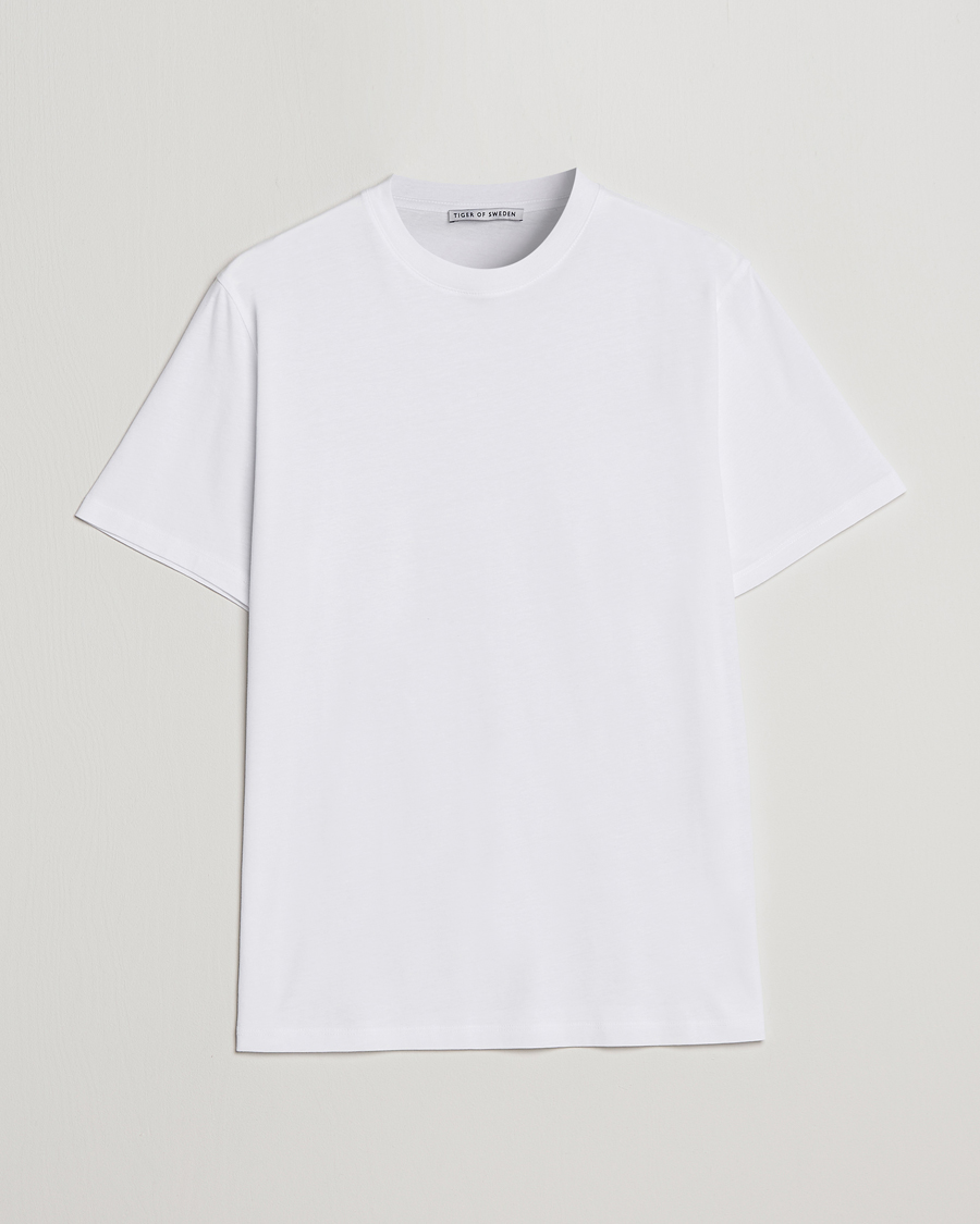 Homme | T-shirts | Tiger of Sweden | Dillan Cotton Tee Bright White