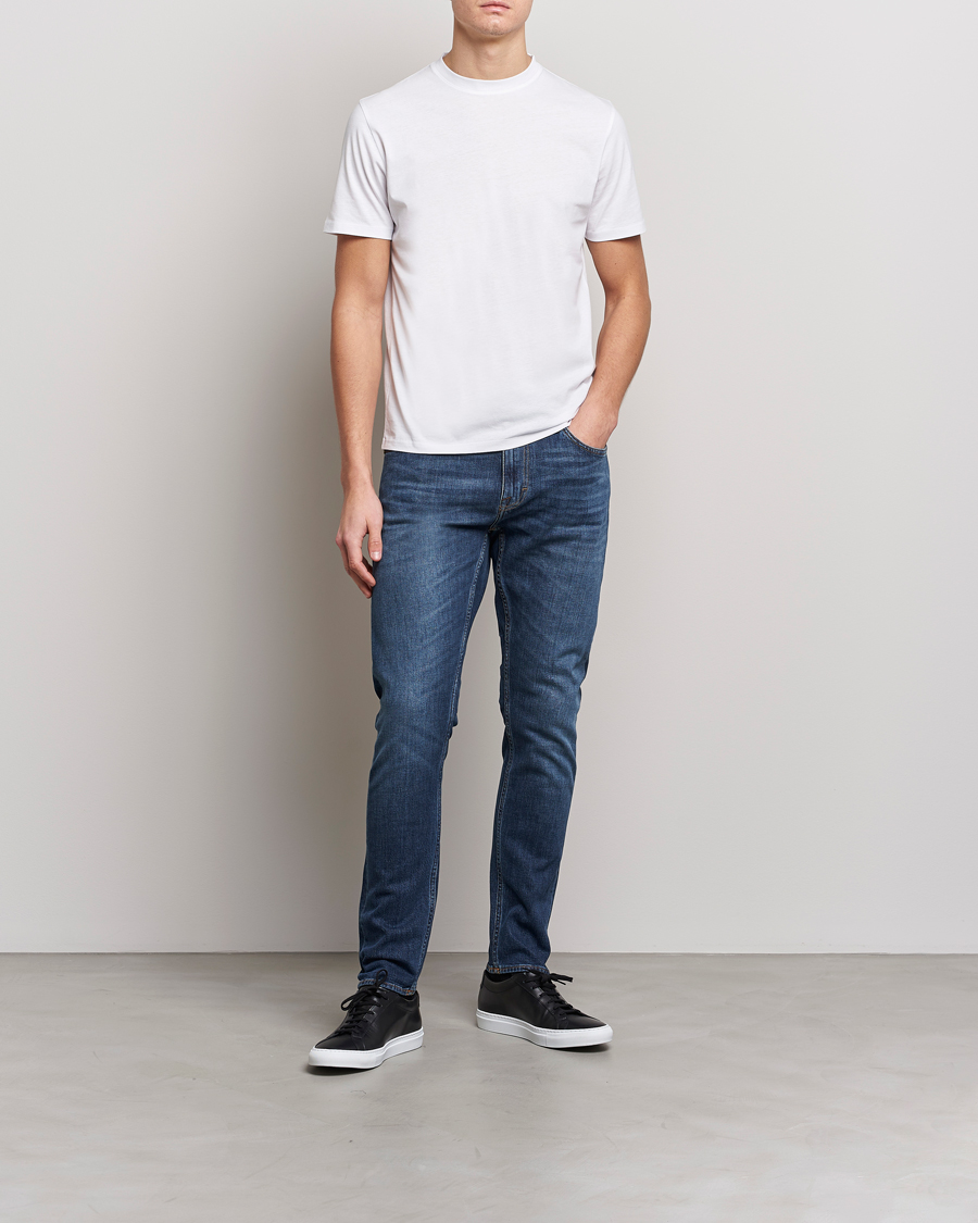 Homme | T-shirts | Tiger of Sweden | Dillan Cotton Tee Bright White
