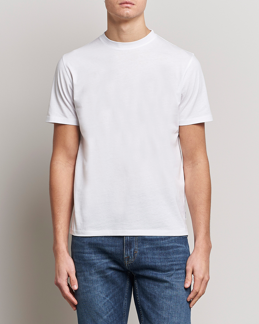 Homme | T-shirts | Tiger of Sweden | Dillan Cotton Tee Bright White