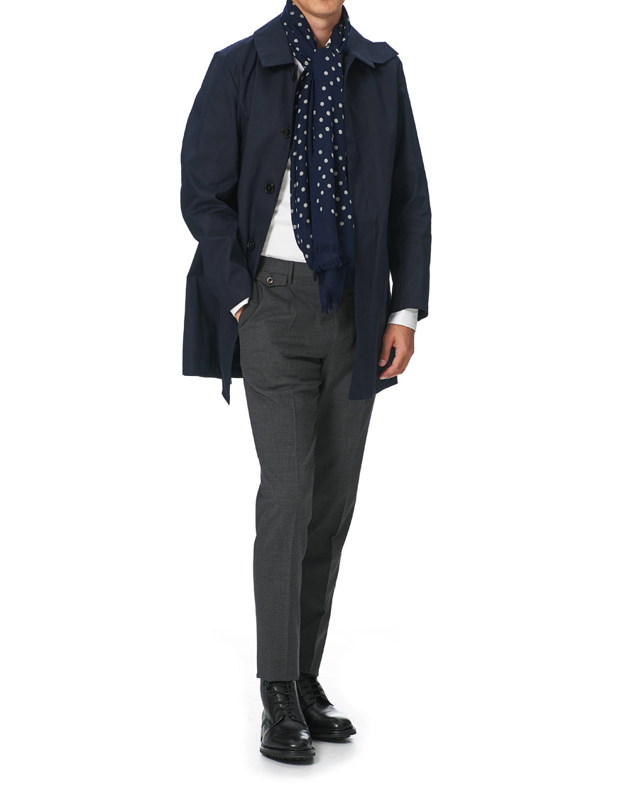 Homme | Altea Printed Dots Scarf Navy | Altea | Printed Dots Scarf Navy