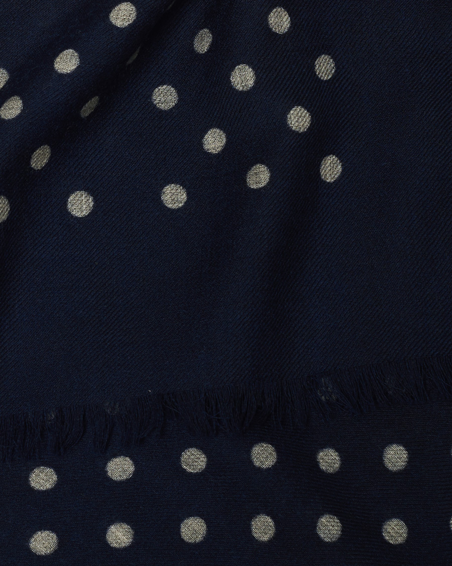 Homme | Altea Printed Dots Scarf Navy | Altea | Printed Dots Scarf Navy