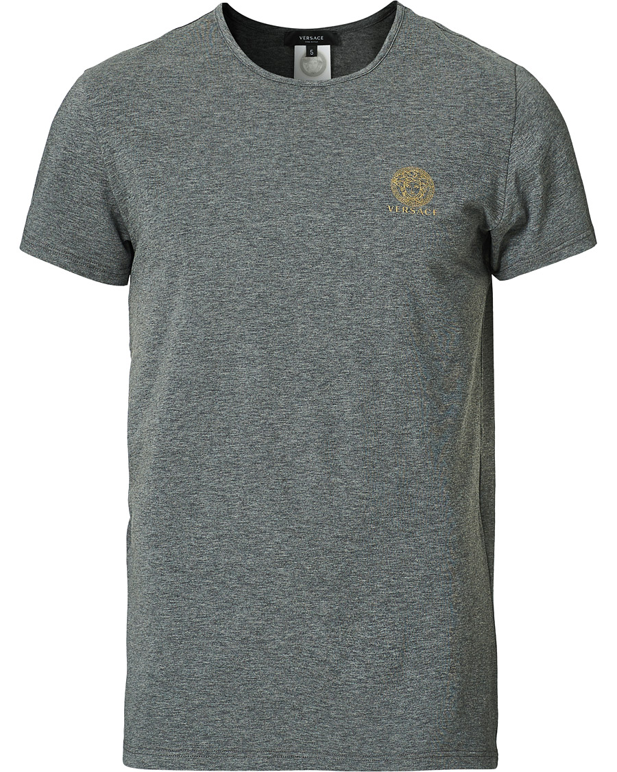 Homme | T-shirts | Versace | Medusa Tee Grey Melange
