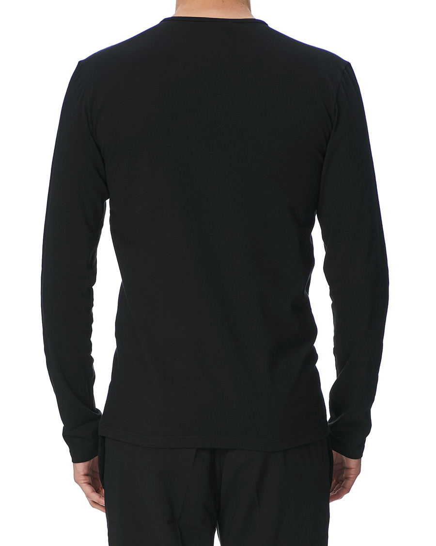 Homme | T-shirts | Versace | Medusa Long Sleeve Tee Black
