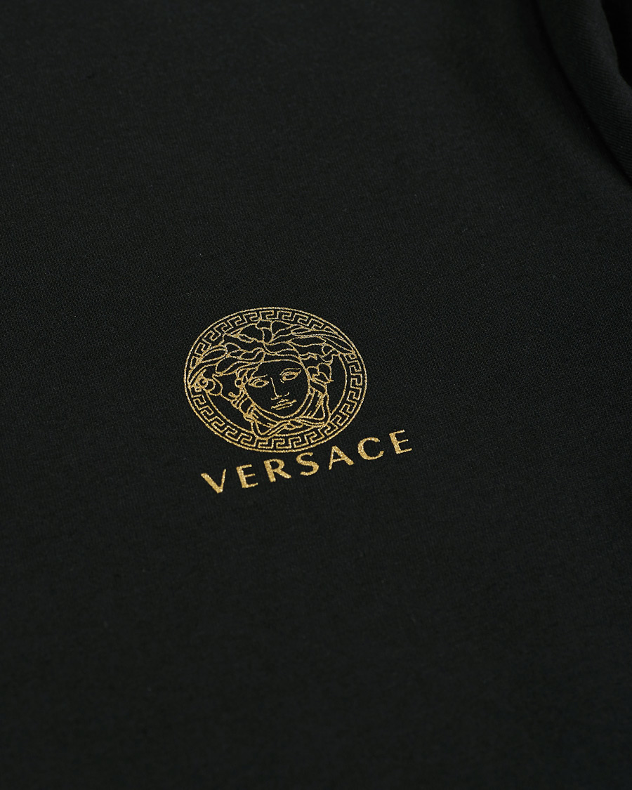 Homme | T-shirts | Versace | Medusa Long Sleeve Tee Black