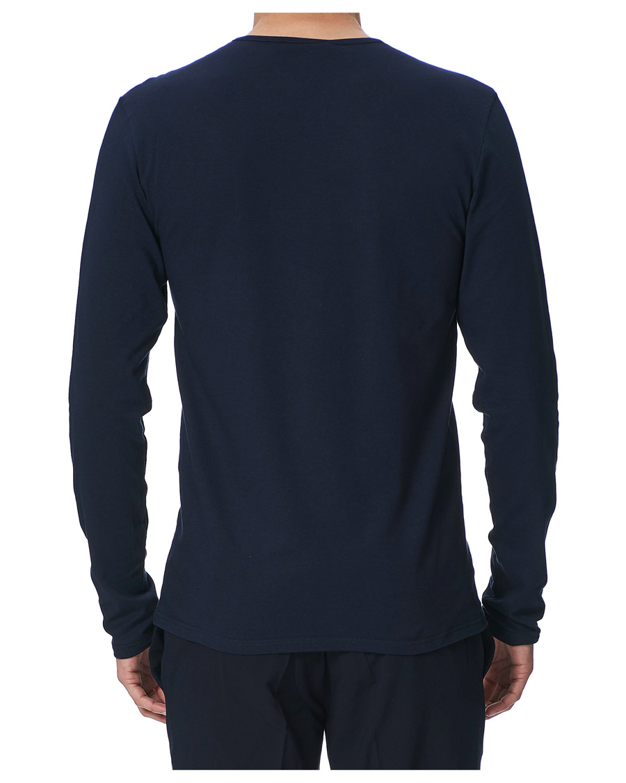 Homme | T-shirts | Versace | Medusa Long Sleeve Tee Navy