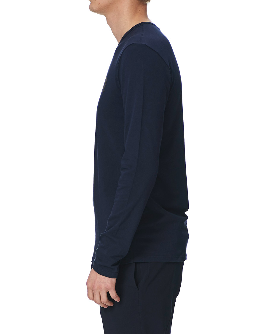 Homme | T-shirts | Versace | Medusa Long Sleeve Tee Navy