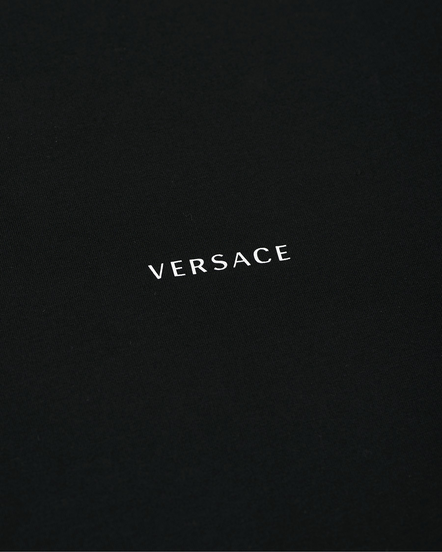 Heren | T-shirts | Versace | Logo Tee Black