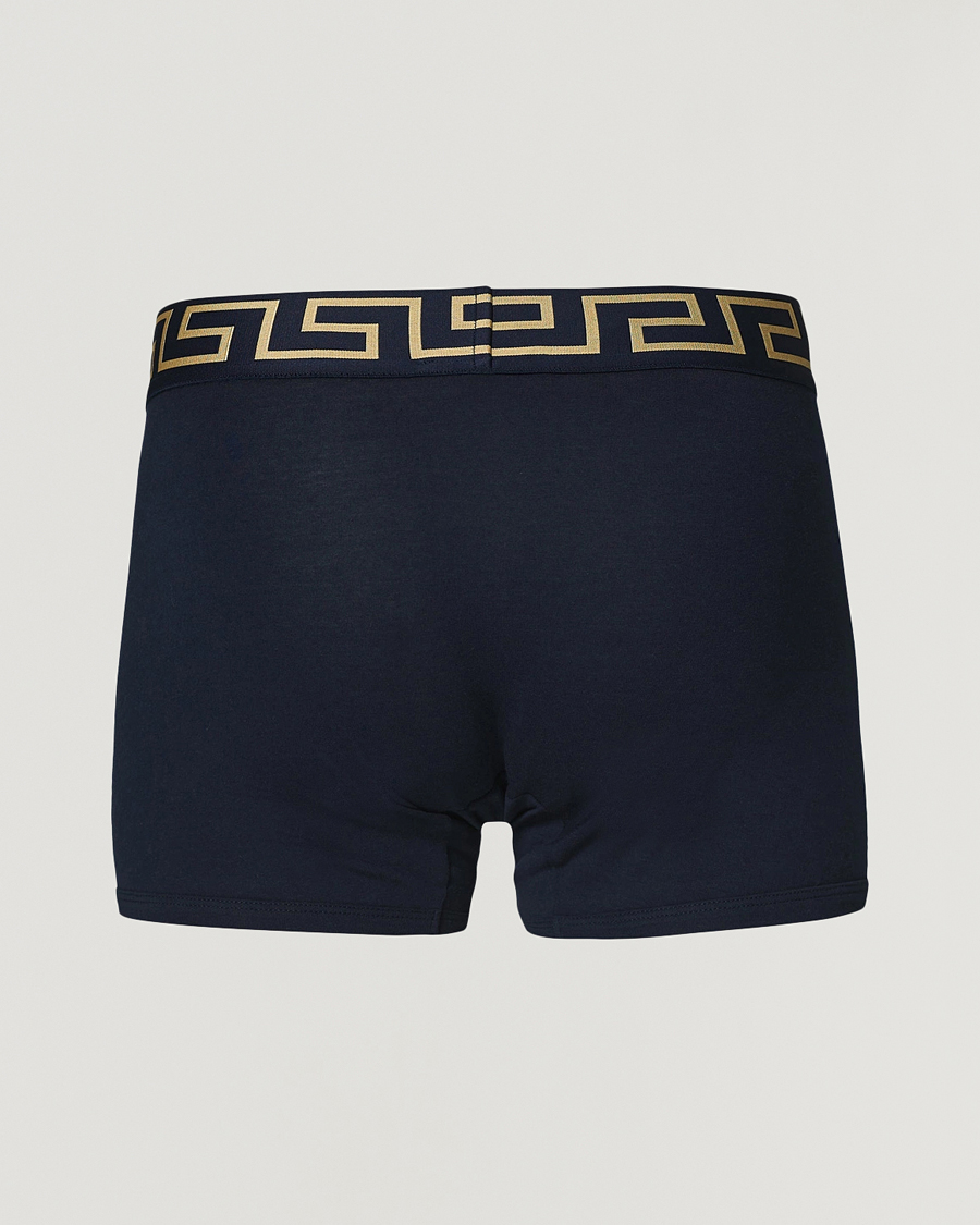 Homme | Sous-Vêtements Et Chaussettes | Versace | Greca Boxer Briefs Navy