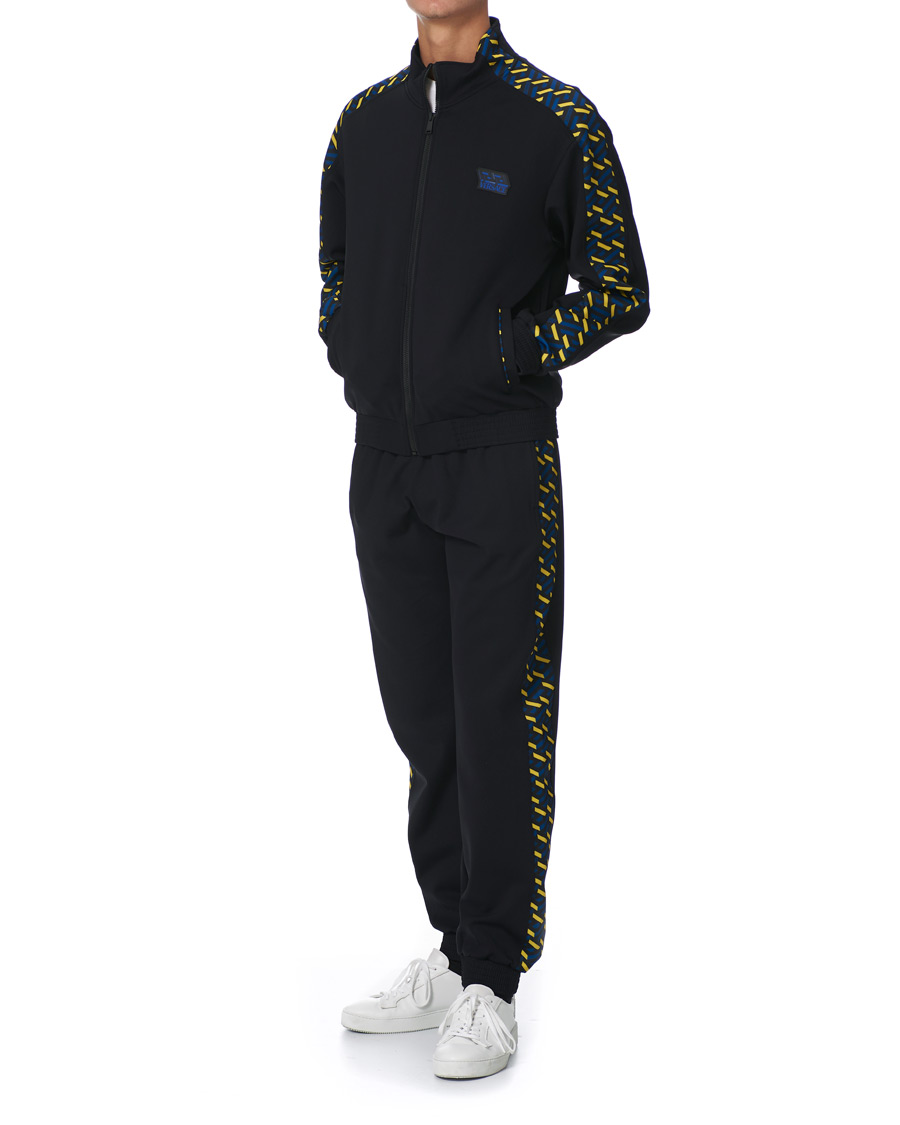 Heren | Broeken | Versace | Monogram Leisure Pants Navy