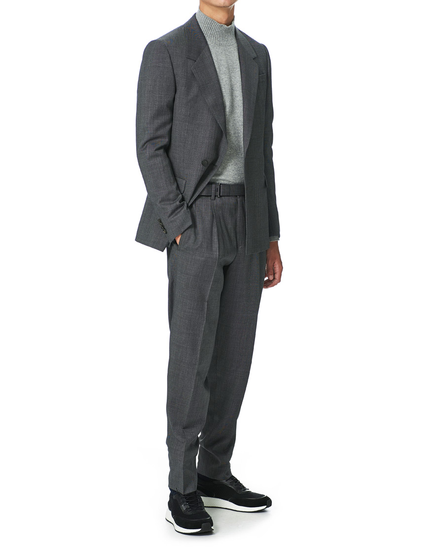 Homme | Costumes | Z Zegna | Recycled Wool Suit Dark Grey