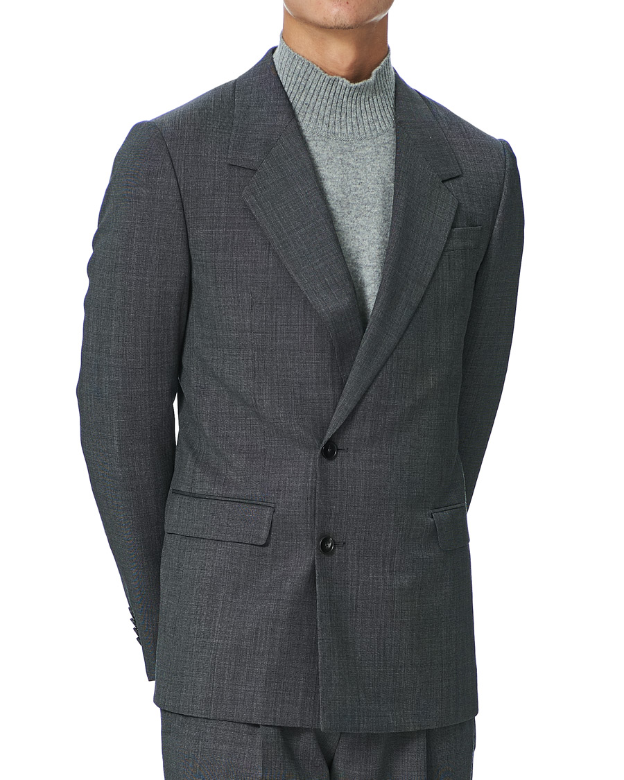 Homme | Costumes | Z Zegna | Recycled Wool Suit Dark Grey