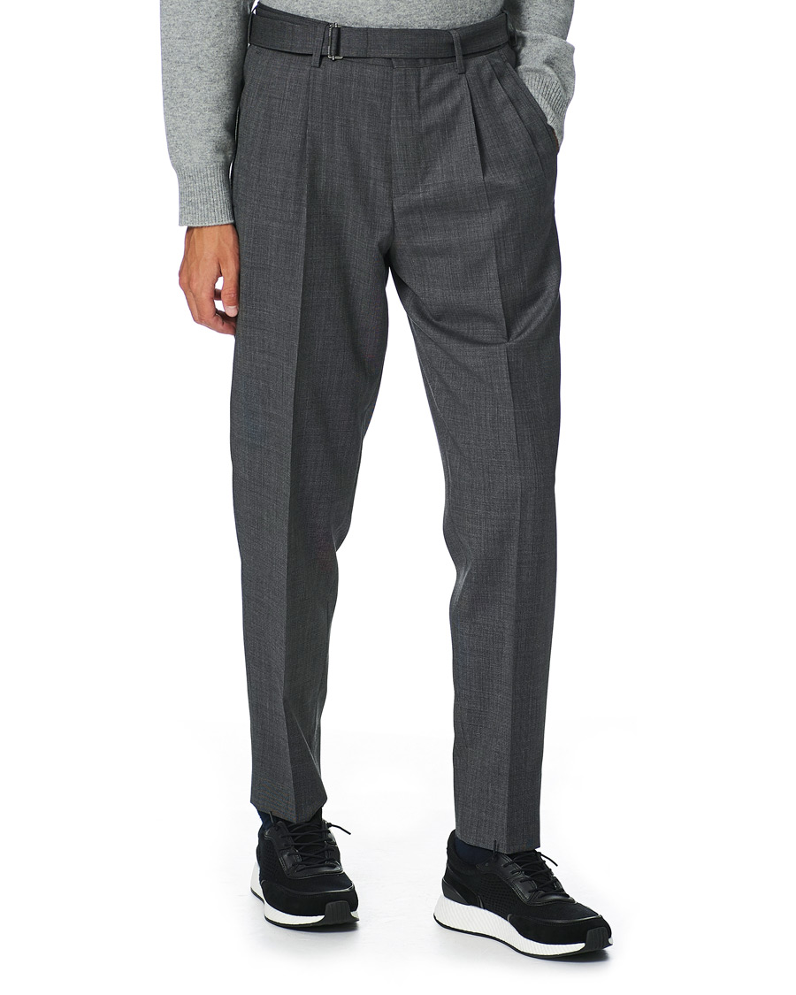 Homme | Costumes | Z Zegna | Recycled Wool Suit Dark Grey
