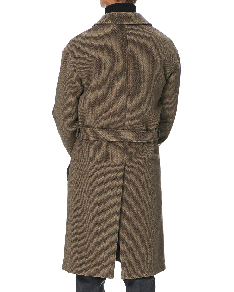 Homme | Manteaux Et Vestes | Z Zegna | Belted Wool Coat Brown