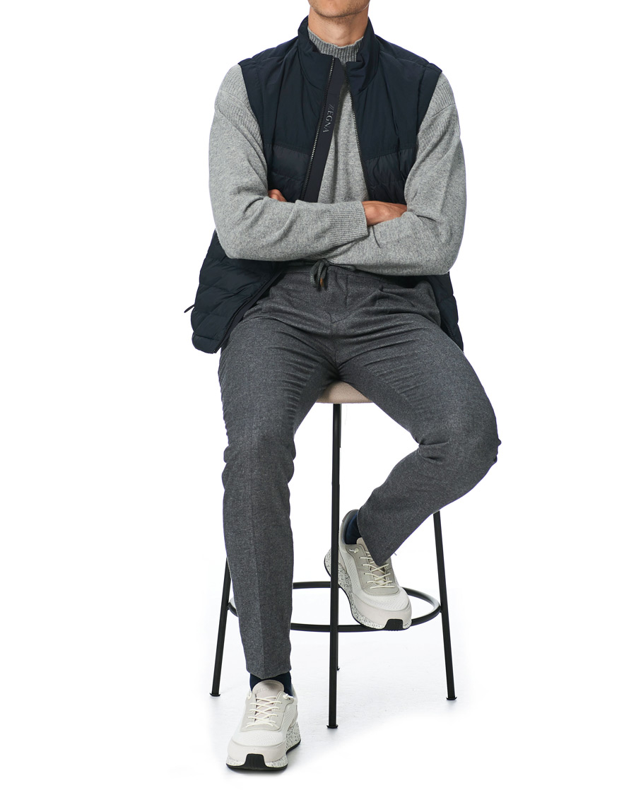 Homme | Manteaux Et Vestes | Z Zegna | Eco Nylon Vest Navy