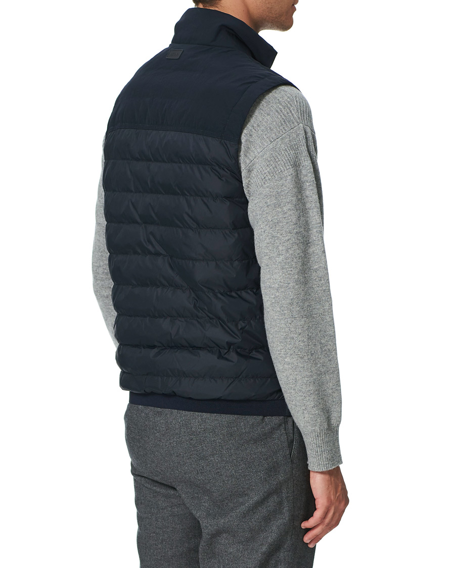 Homme | Manteaux Et Vestes | Z Zegna | Eco Nylon Vest Navy