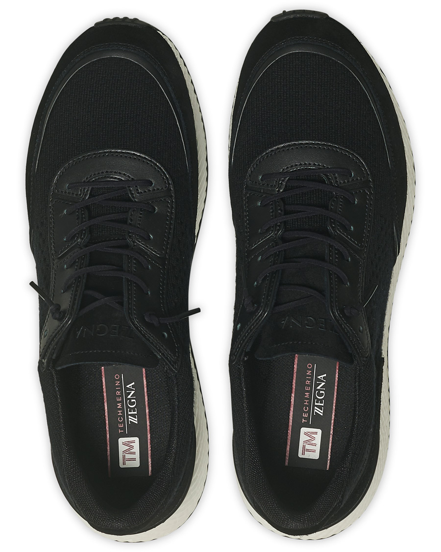 Homme | Z Zegna Piuma Running Sneaker Black | Z Zegna | Piuma Running Sneaker Black