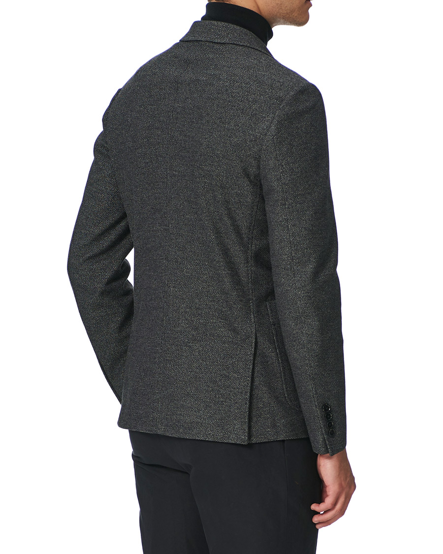 Homme | Blazers | Ermenegildo Zegna | Wool Blend Jersey Blazer Grey Melange