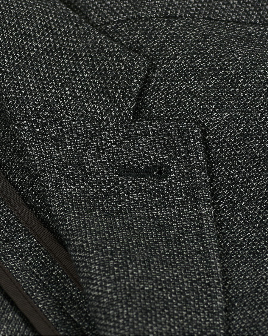 Homme | Blazers | Ermenegildo Zegna | Wool Blend Jersey Blazer Grey Melange