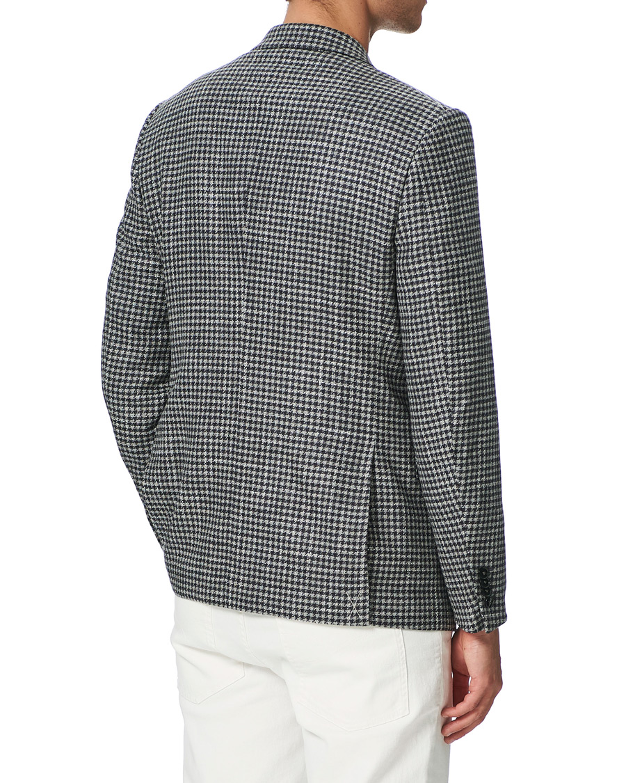 Heren | Blazers | Ermenegildo Zegna | Wool/Cashmere Houndstooth Blazer Dark Grey