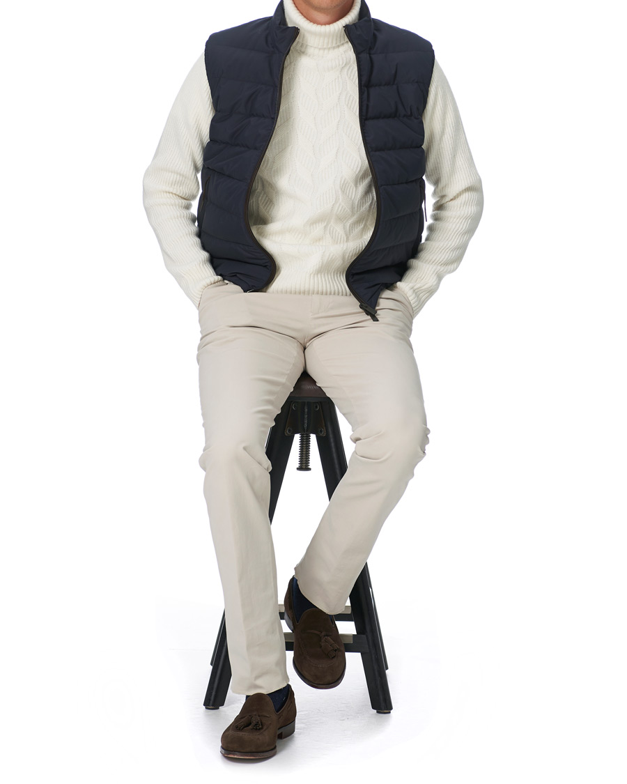 Homme | Manteaux Et Vestes | Ermenegildo Zegna | Stratos Nylon Vest Navy