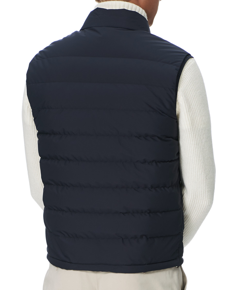 Homme | Manteaux Et Vestes | Ermenegildo Zegna | Stratos Nylon Vest Navy
