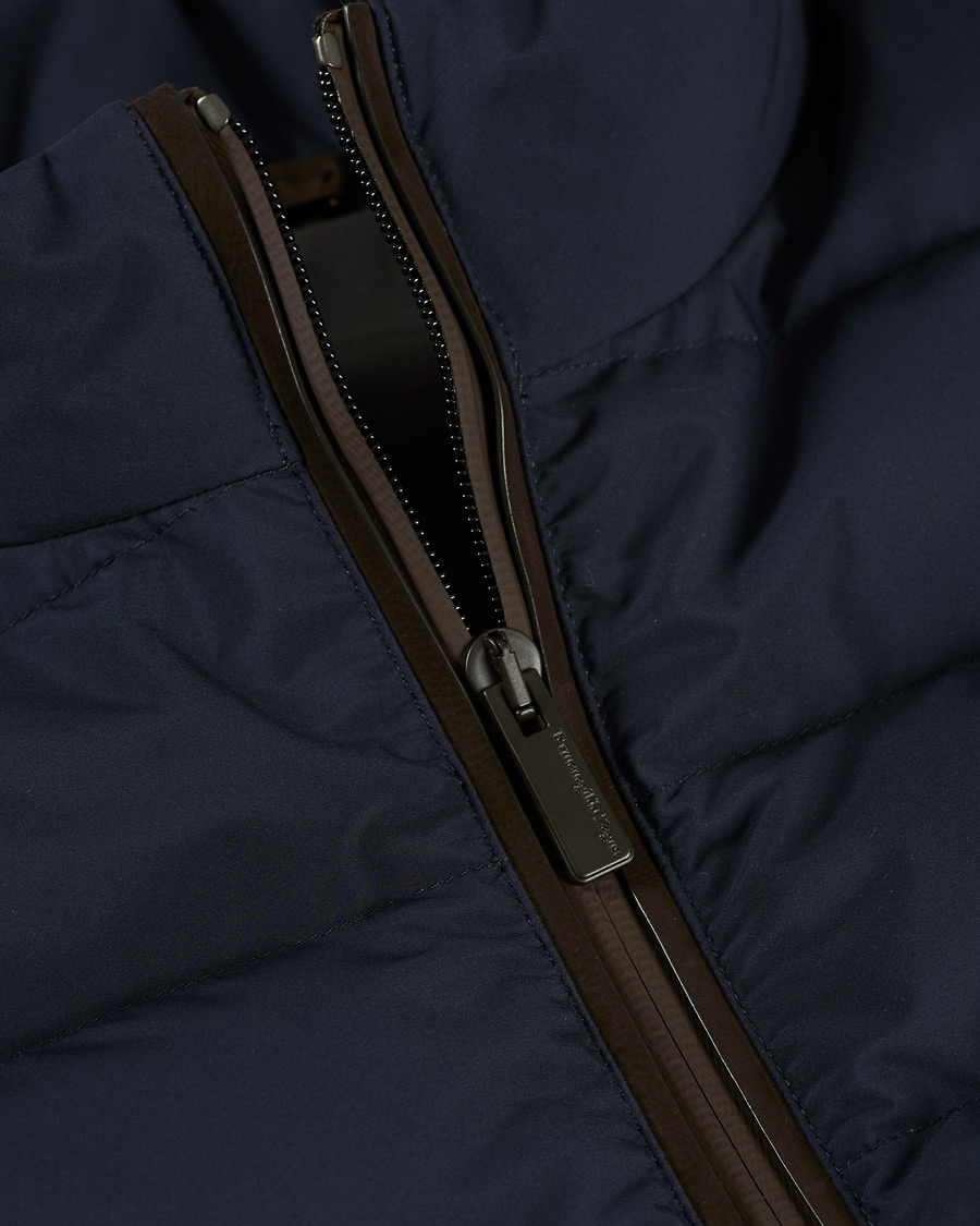 Homme | Manteaux Et Vestes | Ermenegildo Zegna | Stratos Nylon Vest Navy
