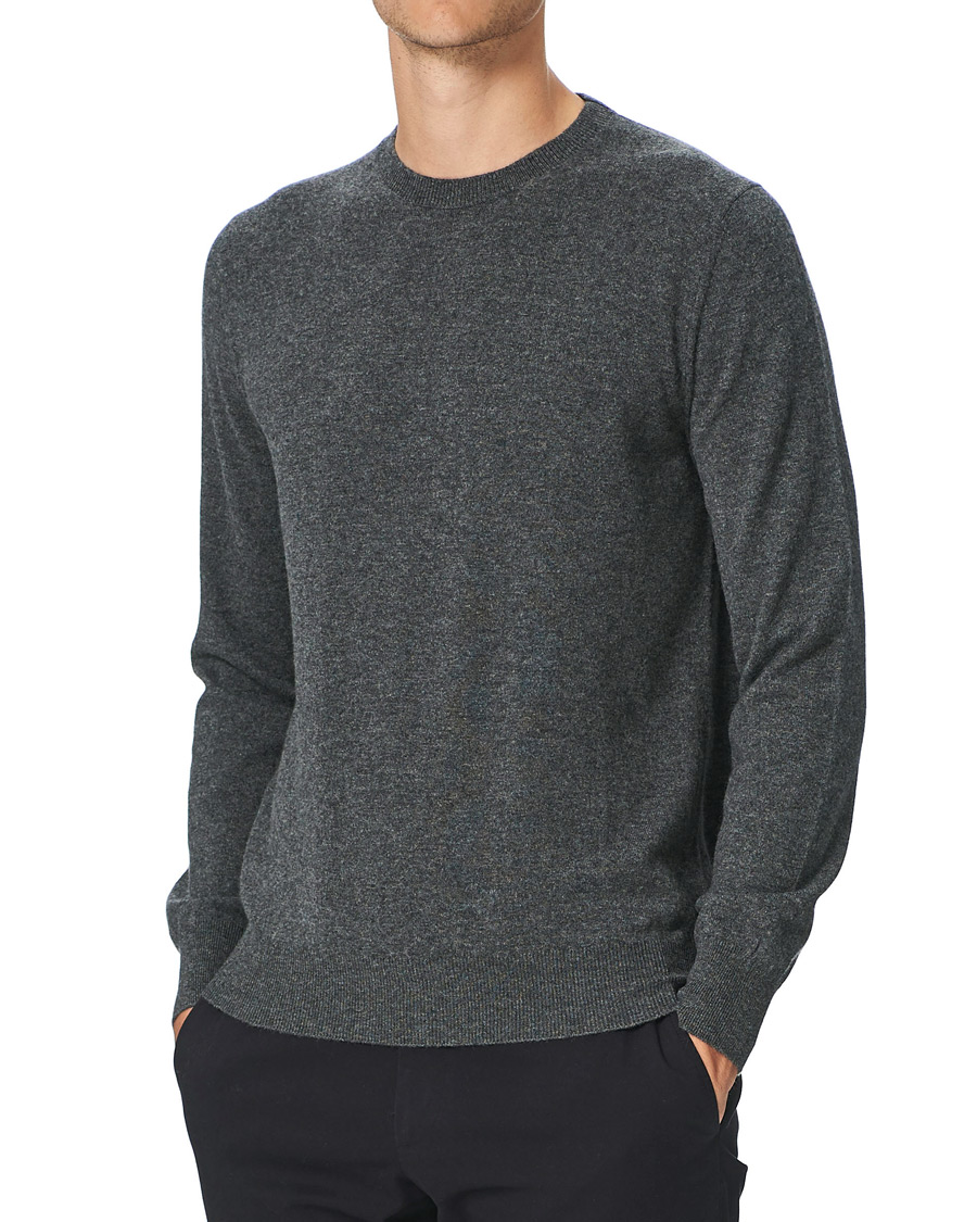 Homme | Pulls Et Tricots | Ermenegildo Zegna | Cashmere Crew Neck Sweater Dark Grey