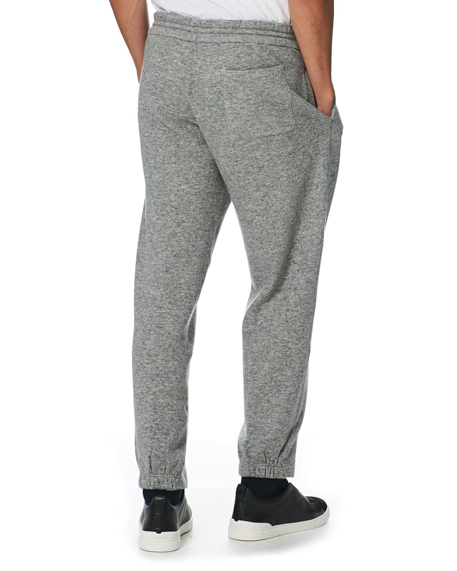 Homme | Pantalons | Ermenegildo Zegna | Double Construction Cashmere Joggers Silver Grey