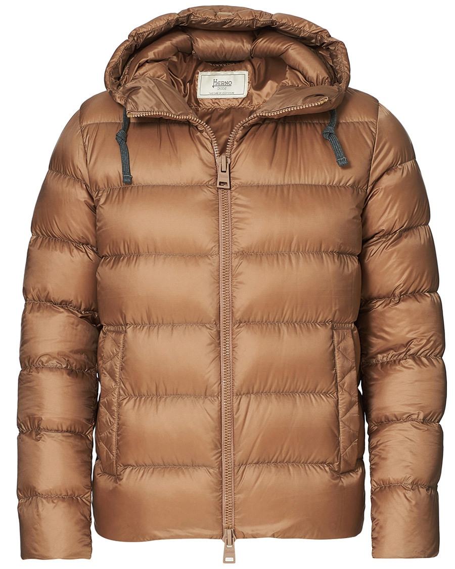Homme | Manteaux Et Vestes | Herno | Globe Down Puffer Jacket Camel