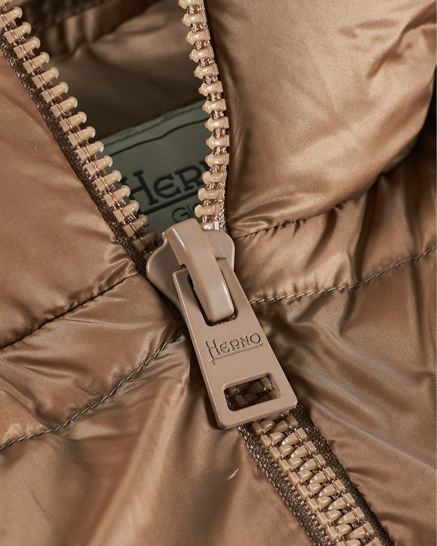 Homme | Manteaux Et Vestes | Herno | Globe Down Puffer Jacket Camel