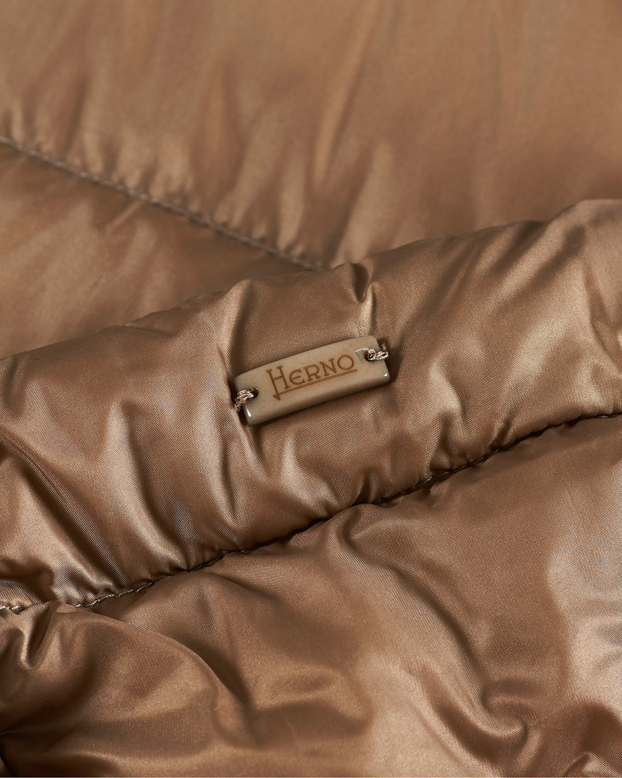 Homme | Manteaux Et Vestes | Herno | Globe Down Puffer Jacket Camel
