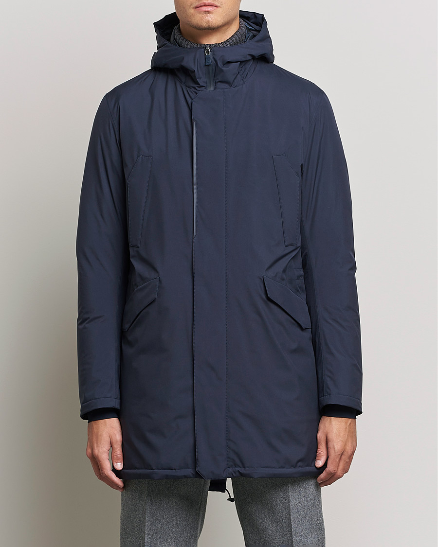 Homme | Manteaux Et Vestes | Herno | Laminar Goretex Car Coat Navy